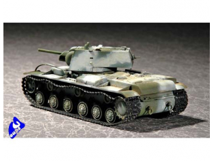 Trumpeter maquette militaire 07232 CHAR LOURD SOVIETIQUE KV-1 1/