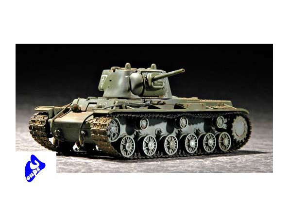 Trumpeter maquette militaire 07233 CHAR LOURD SOVIETIQUE KV-1 1/