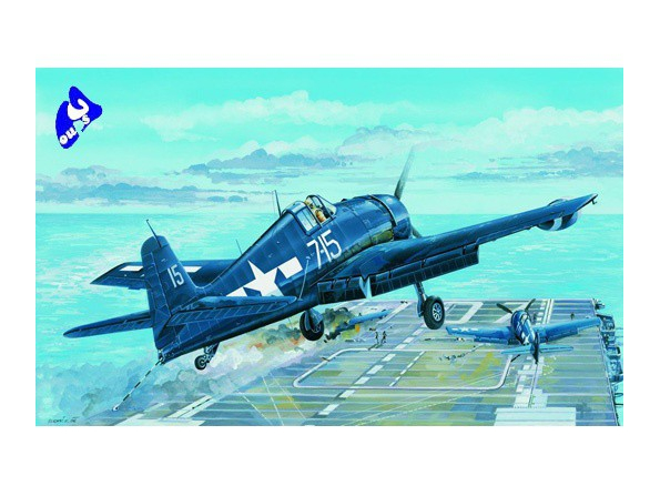 Trumpeter maquette avion 02259 GRUMMAN F6F-5N "HELLCAT" 1/32