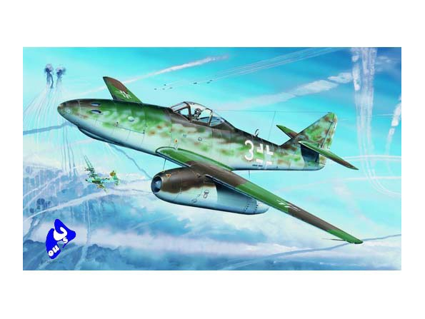 Trumpeter maquette avion 02260 MESSERSCHMITT Me 262 A-1a 1/32