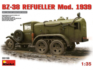Mini Art maquette militaire 35158 BZ-38 - Camion Citerne carburant Sovietique Modele 1939 1/35