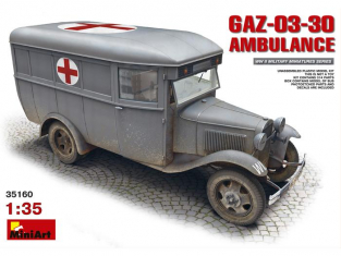 Mini Art maquette militaire 35160 Gaz-03-30 Ambulance 1/35