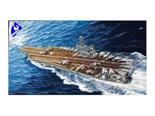 Trumpeter maquette bateau 05754 USS "THEODOR ROOSEVELT" 1/700