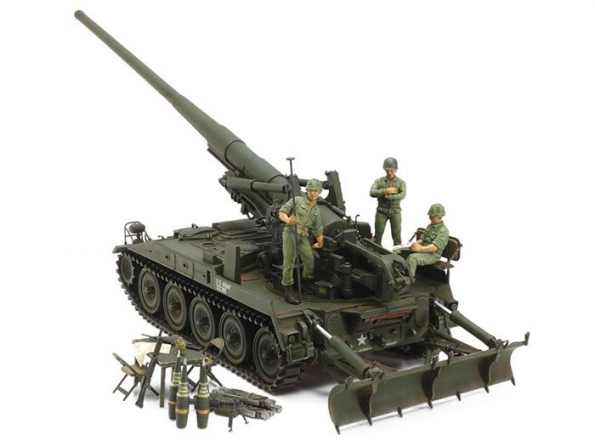 Tamiya maquette militaire 37021 Canon Automoteur M107 US Guerre du Vietnam 1/35