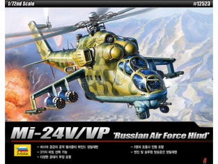 Academy maquette Helicoptére 12523 Mi-24V/VP 1/72