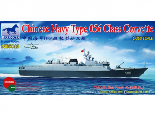BRONCO maquette bateau nb 5043 Corvette chinoise Type 056 1/350