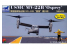 BRONCO maquette avion NB 5032 USMC MV-22 Osprey x2 1/350