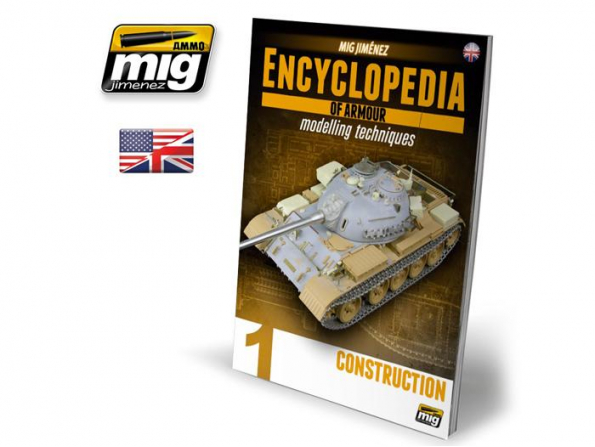 MIG magazine 6150 Encyclopedie des techniques de modelisme des blindes Vol. 1 – Construction en Anglais