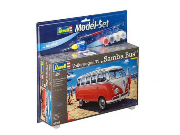 Revell 67399 Model Set Volkswagen T1 SAMBA BUS 1/24