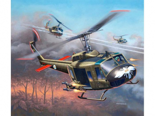 Revell maquette helicoptére 04983 Bell UH-1H Gunship 1/100