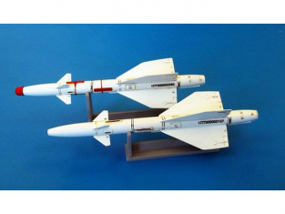 Plus Model kit resine AL4052 MISSILES AIR-AIR À Moyenne Portée Russes R-98T AA-3B Anab 1/48