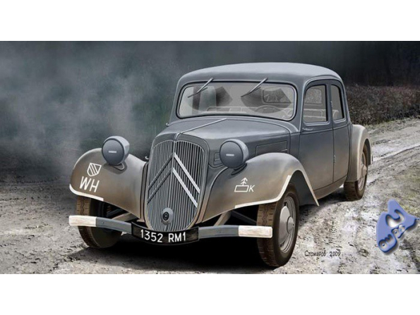 ACE maquettes militaire 72273 CITROËN 11CV TRACTION AVANT 1/72