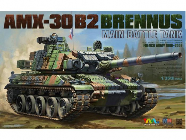 Tiger Model maquette militaire 4604 AMX-30 B2 Brennus Armee Francaise 1/35
