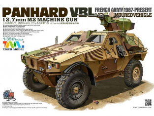 Tiger Model maquette militaire 4619 Panhard VBL avec 12.7mm M2 Machine Gun Armée Francaise 1/35