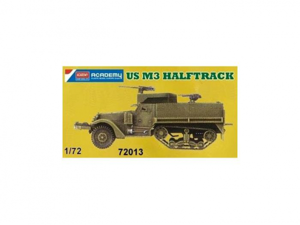 Academy maquette militaire 72013 U.S. M3 halftrack 1/72