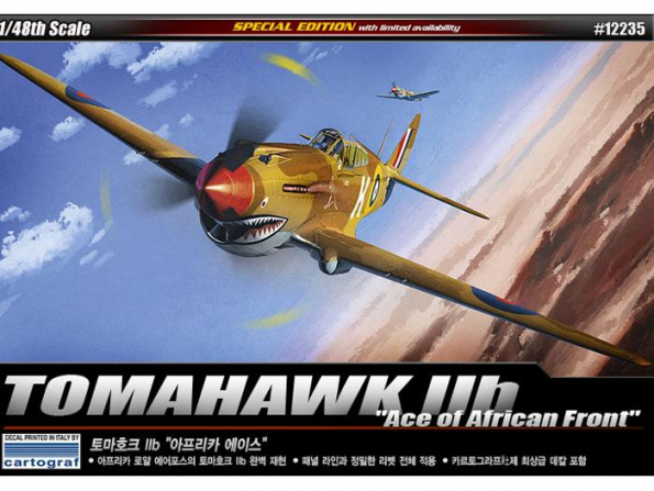 Academy maquette avion 12235 Tomahawk IIb 1/48