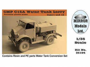 Mirror Models maquette militaire 35104 CMP C15A Lorry citerne d'eau 1/35