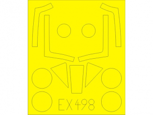 Eduard Express Mask EX498 Meteor F.8 Airfix 1/48