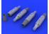 Eduard kit d&#039;amelioration brassin 672102 UB-16 Rocket pods 1/72