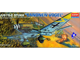 Academy maquettes avion 12404 JU87G-2 Stuka 1/72