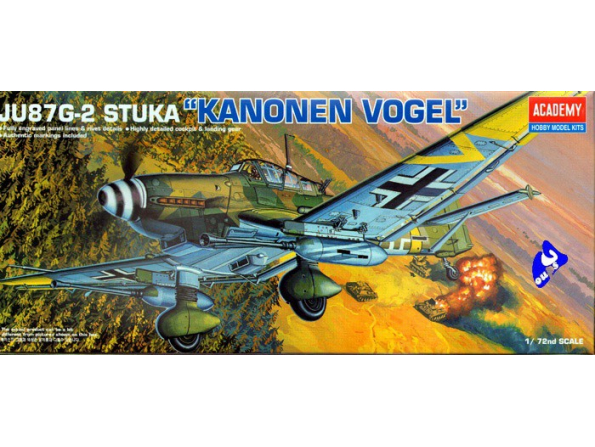 Academy maquettes avion 12404 JU87G-2 Stuka 1/72