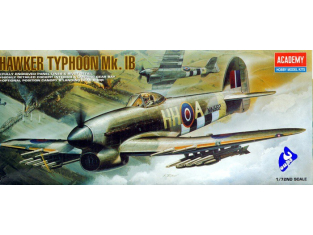 Academy maquettes avion 12462 Hawker Typhoon Mk-IB 1/72