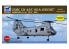 BRONCO maquette helicoptére NB 5031 USMC CH-46E Sea Knight x4 1/350