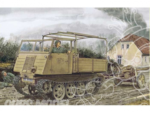 DRAGON maquette militaire 6684 RSO/3 Avec 5cm pack38 1/35