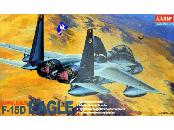 Academy maquettes avion 2109 F-15D Eagle 1/72