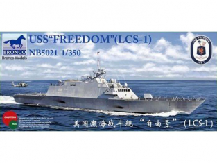 BRONCO maquette bateau nb 5021 USS Freedom LCS-1 1/350