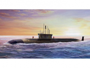 BRONCO maquette bateau nb 5022 Sous-marin Russe Projet 955 Borei Yuri Dolgoruky SSBN 1/350