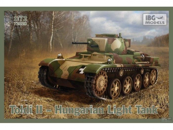 IBG maquette militaire 72028 TOLDI II CHAR LEGER HONGROIS 1941 1/72