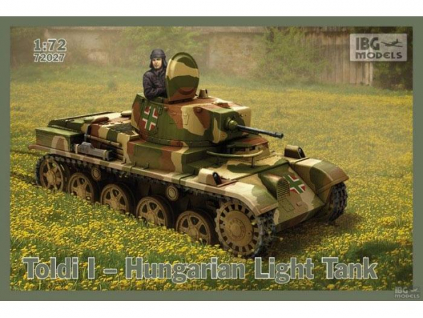 IBG maquette militaire 72027 TOLDI I CHAR LEGER HONGROIS 1941 1/72