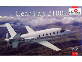 Amodel maquette avion 72310 LEAR FAN 2100 1/72
