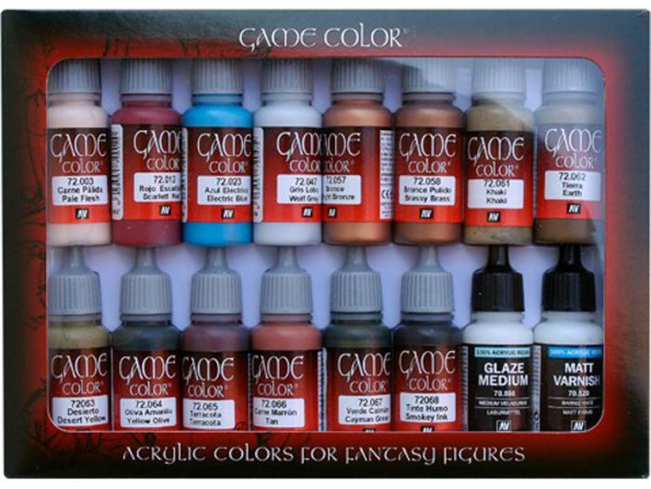 Vallejo Set Game Color 72297 Specialiste 16 x 17ml