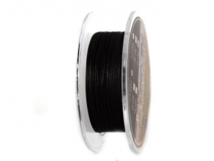 Amati 4127/01 fil hauban noir nylon 0,18mm