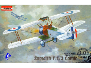 Roden maquettes avion 051 SOPWITH COMIC (Interceptor) 1/72