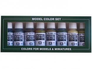 Vallejo Set Model Color 70108 Couleurs Panzer 8 x 17ml