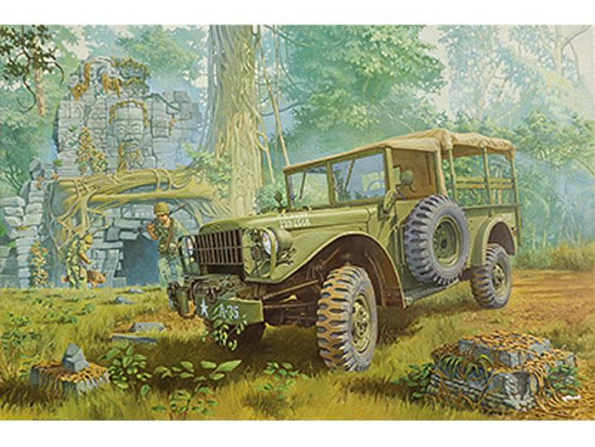 Roden maquette militaire 806 US DODGE M37 3/4 TON 4X4 CAMION LÉGER 1/35