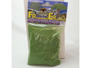 Fr decor 151 Flocages chine vert clair poils 1mm Fabriqué en France