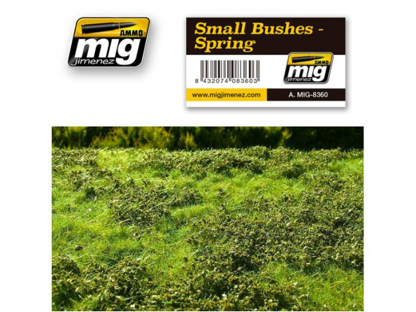 Mig Segment de paysage 8360 Petits buissons Printemps