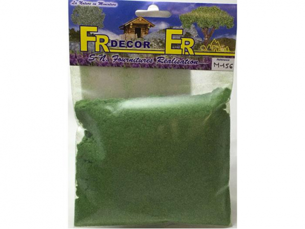 Fr decor M156 Flocages chine vert moyen poils 1mm 500cc Fabriqué en France