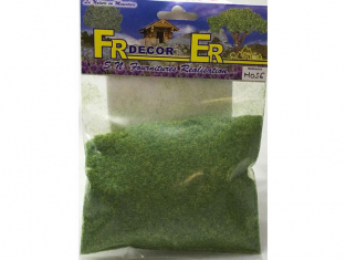 Fr decor M056 Flocages Herbe gazon chine vert moyen poil 3mm 500cc Fabriqué en France