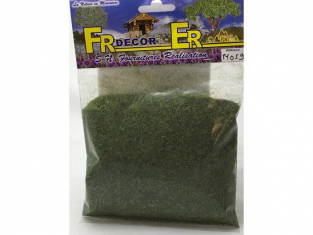 Fr decor M059 Flocages Herbe gazon chine vert fonce poil 3mm 500cc Fabriqué en France