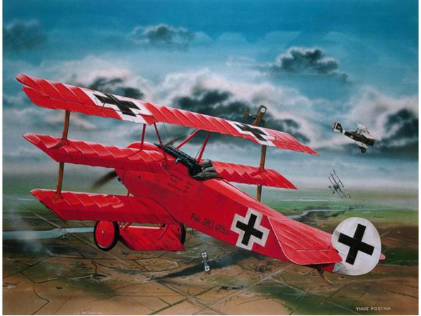 revell maquette avion 04744 fokker dr.I 1/28