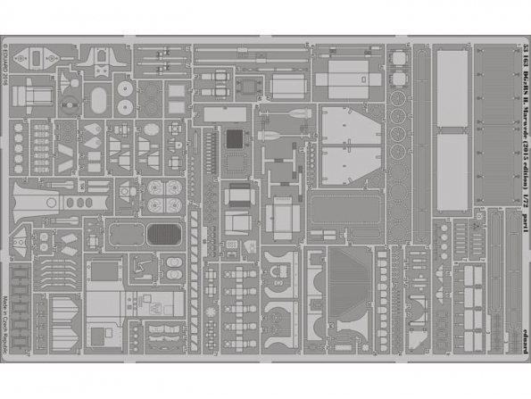 Eduard photodecoupe 53163 DGzRS H. Marwede (2015 Edition) Revell 1/72
