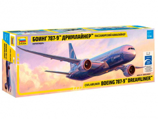 Zvezda maquette avion 7021 Boeing 787-9 1/144