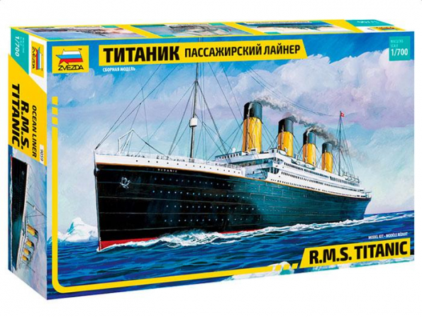 Zvezda maquette bateau 9059 R.M.S. Titanic 1/700