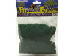 Fr decor M054 Flocages Herbe gazon chine vert fonce poil 3mm 500cc Fabriqué en France