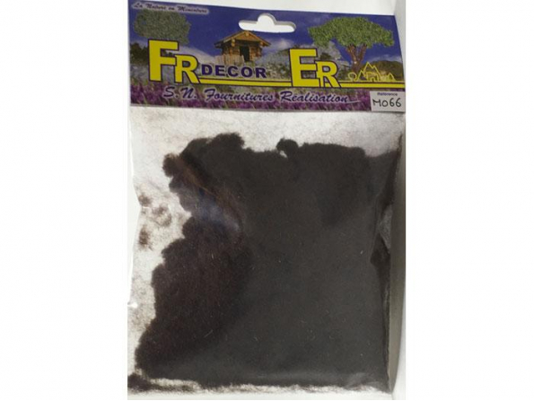 Fr decor M066 Flocages Herbe gazon marron poil 3mm 500cc Fabriqué en France